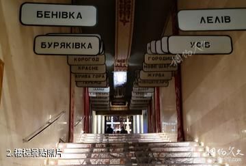 烏克蘭國立切爾諾貝利博物館-樓梯照片