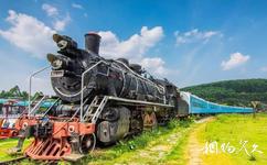 广西合山国家矿山公园旅游攻略之蒸汽机车头