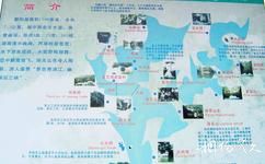 蒲江朝阳湖旅游攻略之朝阳湖导览图