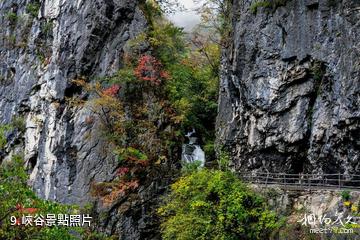 重慶城口亢谷風景區-峽谷照片