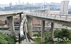 重庆黄桷湾立交桥旅游攻略之车道