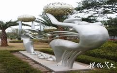 贵港东湖公园旅游攻略之美人鱼雕塑