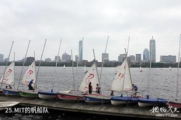 美国麻省理工学院-MIT的帆船队照片