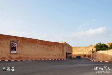 摩洛哥梅克内斯市-城墙照片