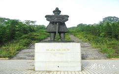 邵阳松坡公园旅游攻略之蔡愕铜像