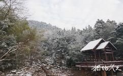 長沙書堂山歐陽詢文化園旅遊攻略之雪景