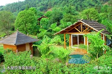 賀州溫泉休閑旅遊度假區-木屋院落照片