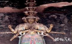 臨夏炳靈寺石窟旅遊攻略之70窟明重塑唐像