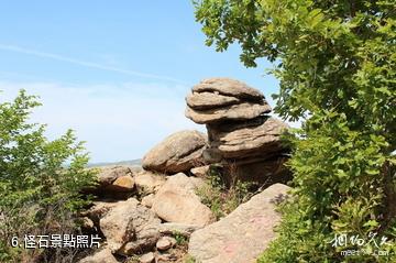 齊齊哈爾蛇洞山風景區-怪石照片