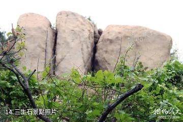 青島平度茶山風景區-三生石照片