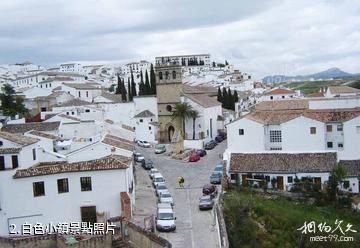 西班牙龍達古城-白色小鎮照片