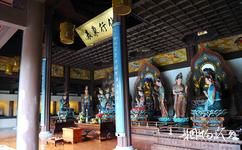 杭州慧因高麗寺旅遊攻略之大雄寶殿內部