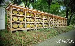 东京明治神宫旅游攻略之葡萄酒桶墙