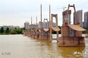 西安灞桥生态湿地公园-大桥照片