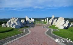塞爾維亞彈孔紀念碑旅遊攻略之碑群
