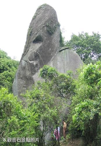 廣西五皇山國家地質公園-觀音石照片