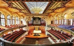 巴塞罗那加泰罗尼亚音乐宫旅游攻略之音乐厅