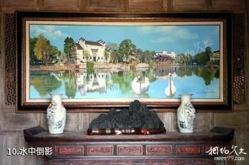 上海闻道园-水中倒影照片
