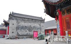 西安廣仁寺旅遊攻略之磚雕大照壁