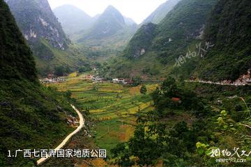 广西七百弄国家地质公园照片
