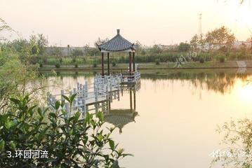 武城金水湾生态园-环园河流照片