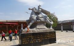 兰州青城古镇旅游攻略之狄青雕像