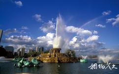 芝加哥旅遊攻略之白金漢噴泉
