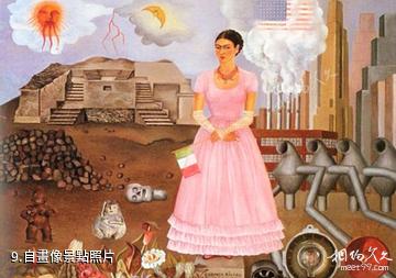 墨西哥弗里達博物館-自畫像照片
