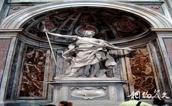 梵蒂冈圣彼得大教堂旅游攻略之教堂廊檐