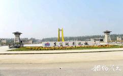 淮南焦崗湖影視城旅遊攻略之廣場