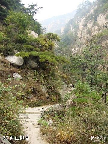 泰安新泰鲁商·新甫山景区-两山排闼照片