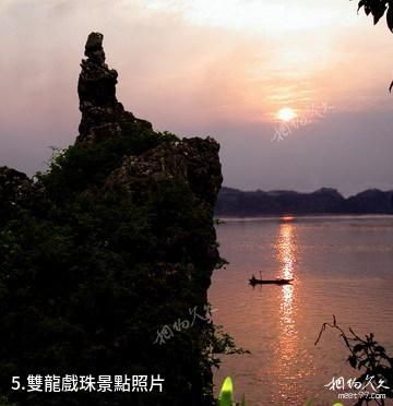 永州祁陽浯溪碑林景區-雙龍戲珠照片
