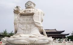 河北深州兴隆寺旅游攻略之汉白玉南海观音佛像