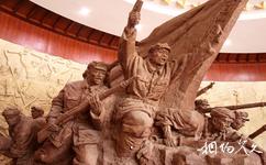 达州神剑园张爱萍故居旅游攻略之红军雕塑