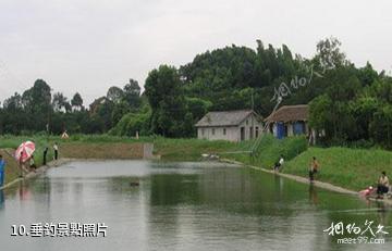 沅江胭脂湖旅遊區-垂釣照片
