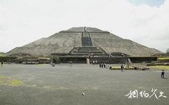 墨西哥特奥蒂瓦坎古城遗迹旅游攻略之太阳金字塔