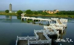 江蘇永豐林農業生態園旅遊攻略之千寶湖九曲橋