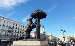 马德里太阳门广场旅游攻略之熊和野草莓树