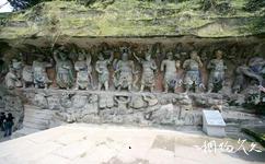 重慶大足寶頂山石刻旅遊攻略之護法神像