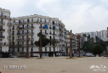 阿尔及利亚阿尔及尔市-迪都什大街照片