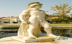 都江堰翠月湖旅遊攻略之奧林匹亞眾神雕像