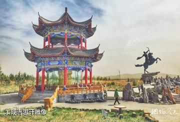锡林郭勒布林泉旅游区-成吉思汗雕像照片