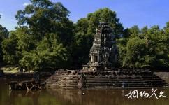 柬埔寨暹粒市旅游攻略之圣龙蟠水池