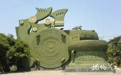 廣西壯族自治區博物館旅遊攻略之銅鼓雕塑群