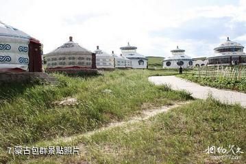 錫林郭勒盟多倫縣灤源殿旅遊度假村-蒙古包群照片