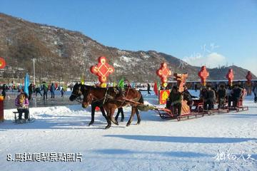 本溪東風湖冰雪大世界-馬拉爬犁照片