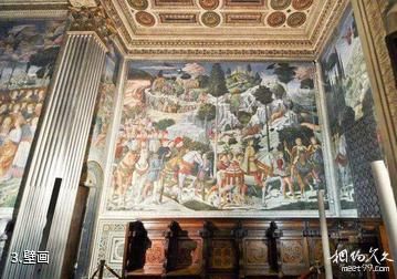 佛罗伦萨美第奇宫-壁画照片