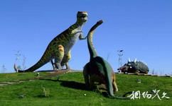 克拉瑪依恐龍文化苑旅遊攻略之恐龍爭霸