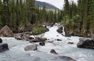 加拿大幽鹤国家公园-河流照片