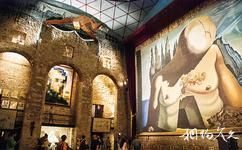 菲格拉斯達利劇院博物館旅遊攻略之牆面創作